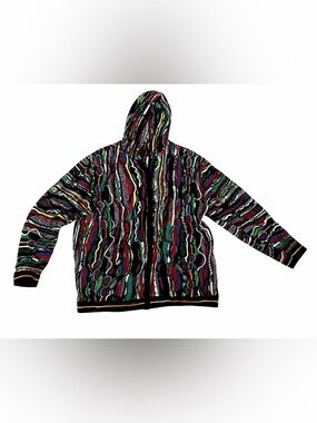 Authentic designer Coogi Biggie knit sweater